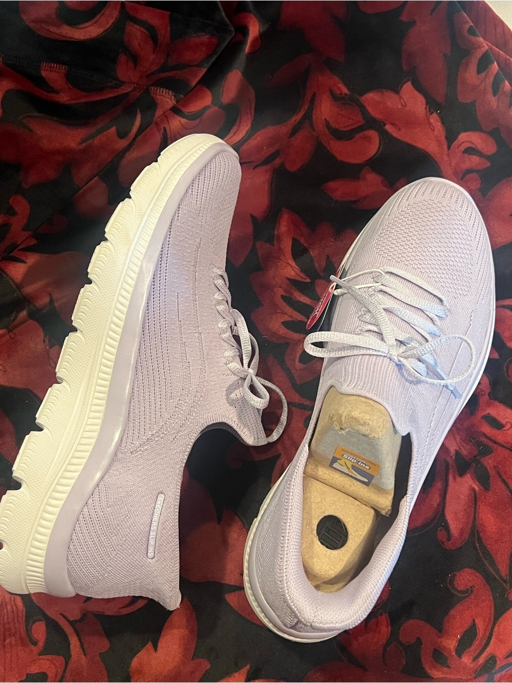 Skechers Lavender Knit sneakers - Picture 8 of 10